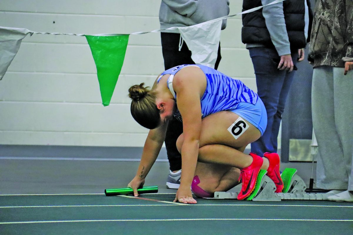 Johnson track athlete Olivia Davis